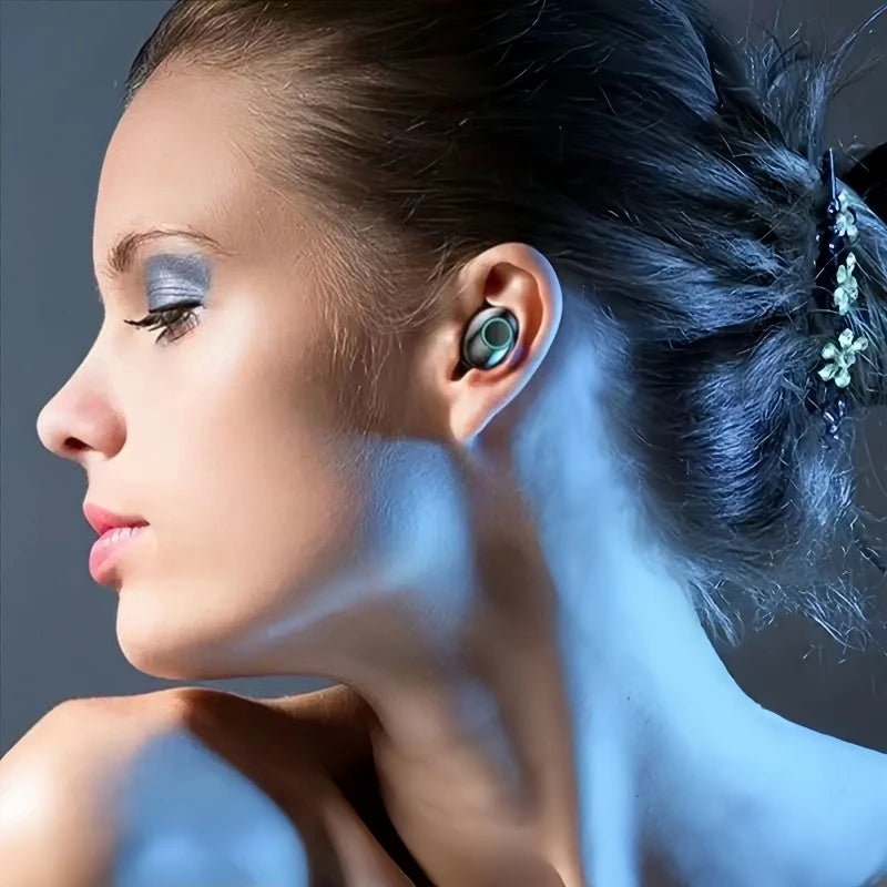 Audivo Pulse™ Wireless Earbuds with LED Charging Case