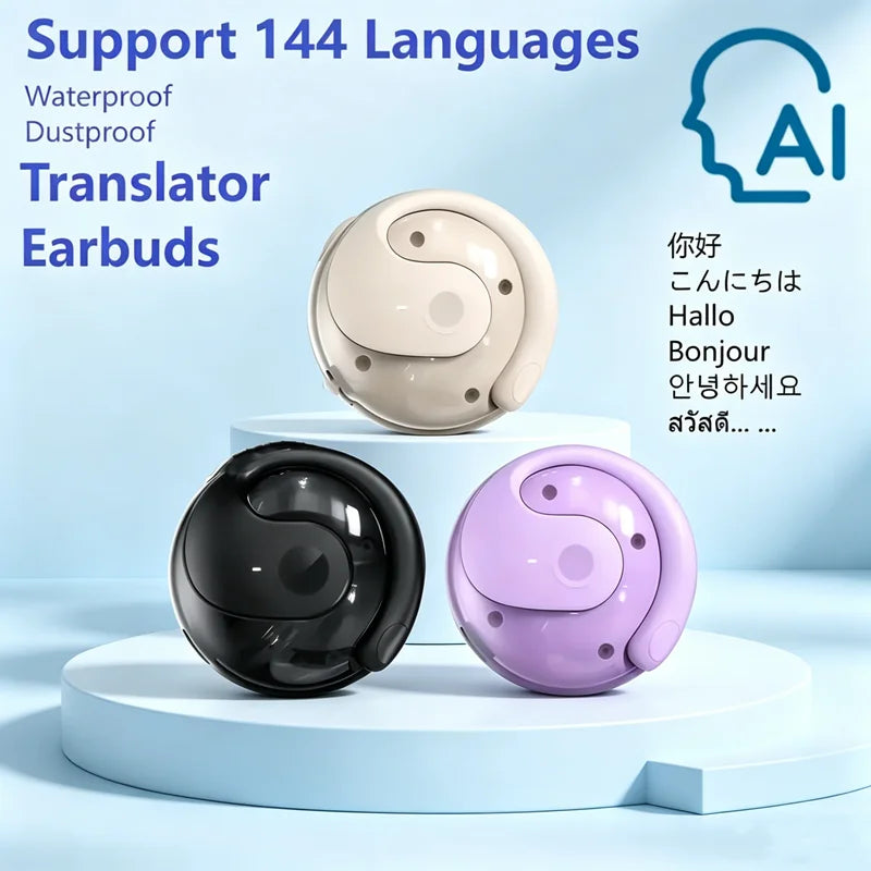 Audivo Translate Mini – 144 Language Translator Earbuds