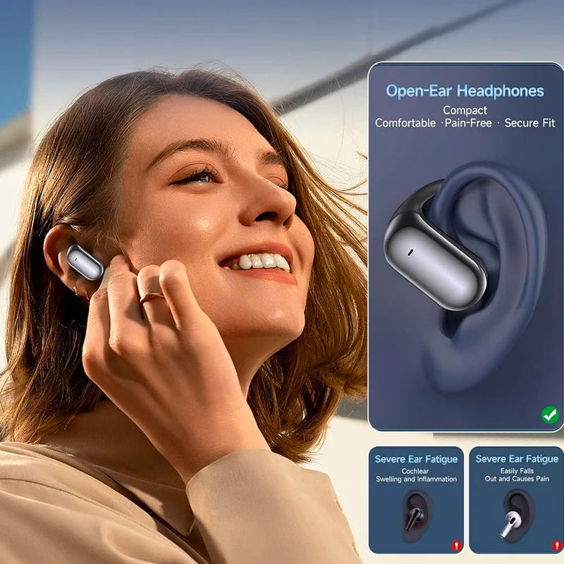 Audivo Pulse Open‑Ear Translation Earbuds
